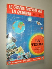 ALBUM ** LA TERRA ** PANINI **  CON 303 FIGURINE