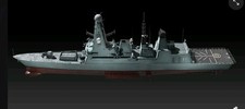 3D Printed 1/700 British Navy