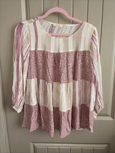 Top babydoll oddi - babydoll, rosa