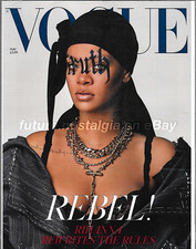 RIHANNA Durag subscriber cover British Vogue magazine May 2020 TIMOTHEE CHALAMET