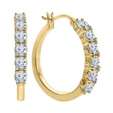 Lab-Created Bianco Zaffiro 14K