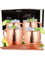 4 Bicchieri Moscow Mule 500ml