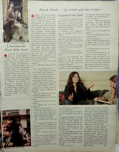 Anouk aimee coupure de - anouk,