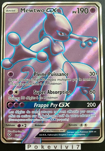 Carte pokemon mewtwo - mewtwo, gx