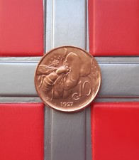 (£)   10 Centesimi 1927 (Ape) - (qSPL) - REGNO D'ITALIA - VITTORIO EMANUELE III