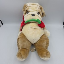 Peluche cane Bulldog vintage