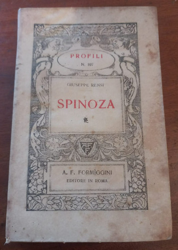Spinoza formiggini roma - a.f,