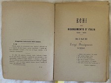 ECHI DEL RISORGIMENTO D'ITALIA