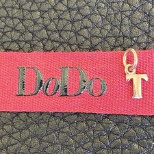 Dodo Pomellato Ciondolo Lettera Letterina T Oro Rosa Originale Fuori Produzione