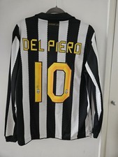 MATCH WORN Shirt Maglia DEL PIERO Juventus NO Italia, Milan, Roma, Napoli, Lazio