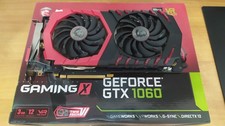Nvidia Geforce GTX 1060 3GB MSI Gaming X
