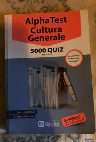 Alpha test cultura generale - alpha,