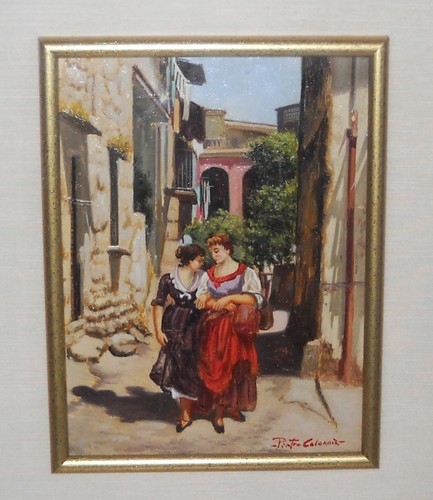 Quadro olio pietro colonna - quadro,