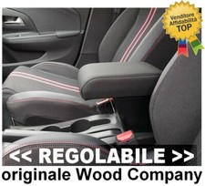 per OPEL CORSA F 2019 2020 bracciolo REGOLABILE nero PROMO origine Wood Company