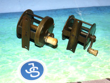 2 bobine argani antichi a