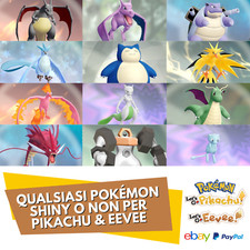 Qualsiasi Pokèmon Shiny ✨ o