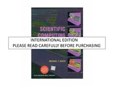 Scientific Computing: An