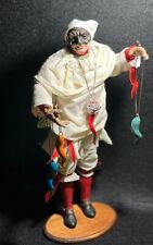 Pulcinella Pastore Napoletano Presepe, Realizzato a mano