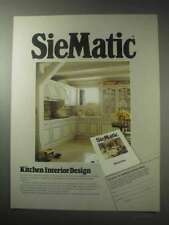 Pubblicità SieMatic 1001 AKL