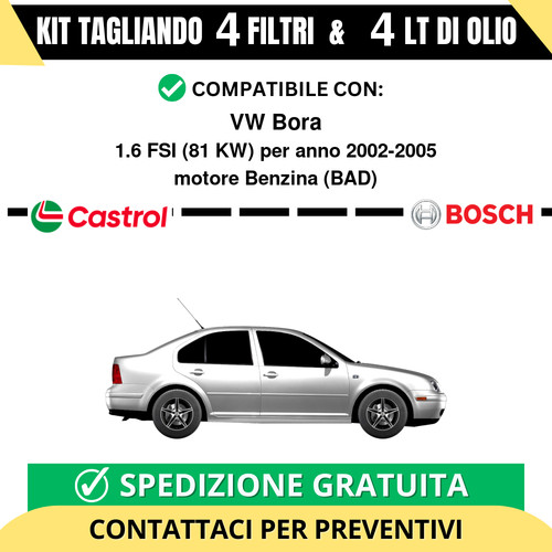 Tagliando filtri bosch 4 - filtri,