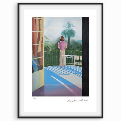 Firmato david hockney sur - sur, la