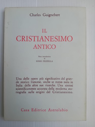 Cristianesimo antico ed - antico.,