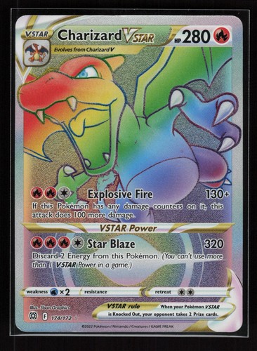 Charizard vstar arcobaleno - charizard,