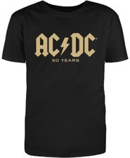 T-shirt uomo AC/DC nera Fifty