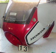 [13] CUPOLINO ROSSO PER MOTO HONDA CBX 750 F CON PLEXIGLASS (PICCOLA ROTTURA)