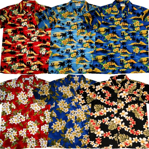 Camicia hawaiana 100 - hawaiana, 100%