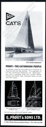 1963 prout catamarano power - 1963,