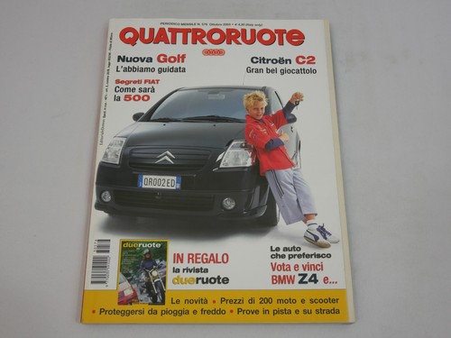 Quattroruote rivista ottobre - rivista,