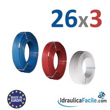 Tubo 26x3 acqua multistrato