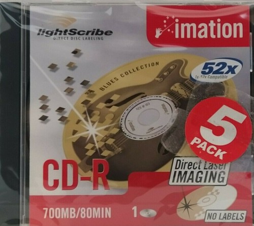 Imation cdr confezione da 5 - /,