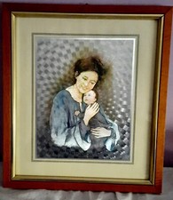 Quadro Con Cornice In Legno