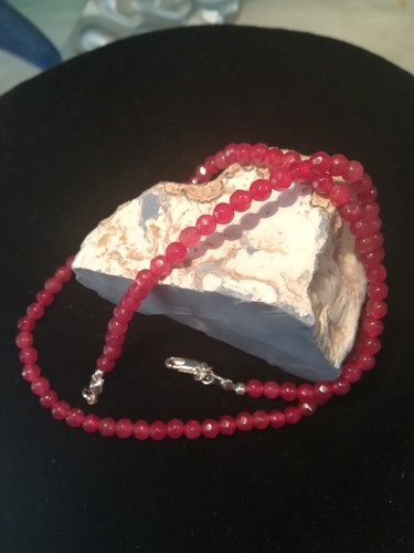 Collana granati sfere