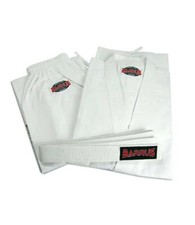 ✨ Divisa Karate Gi BARRUS Uniforme ? Karategi Kimono Arti Marziali Bianco
