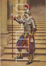 CITTA' DEL VATICANO - GUARDIA SVIZZERA IN GRANDE UNIFORME - ANNI 50