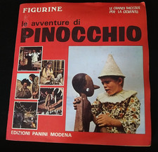 ***ALBUM " LE AVVENTURE DI PINOCCHIO " *** PANINI 1972 COMPLETO CON CEDOLE !!!