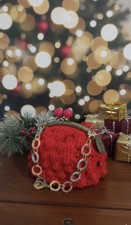 Borsa all’uncinetto fatta a