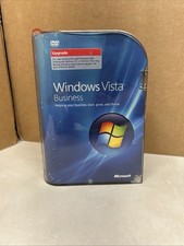 Microsoft Windows Vista Business include disco a 32 bit in custodia originale con libro