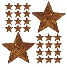  40 pezzi di stelle di metallo