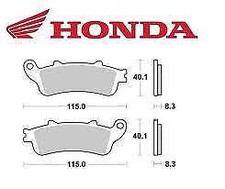 COPPIA PASTIGLIE FRENO ANTERIORI HONDA FESS PANTHEON 2T 4T 125 150 FORESIGHT 250