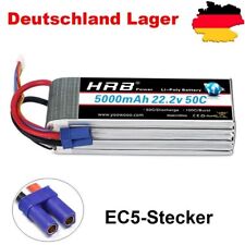 Batteria HRB 22,2V 5000mAh 6S 6S 50C Lipo per RC aereo elicottero auto camion