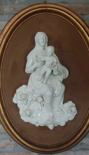 Altorilievo madonna con - altorilievo,