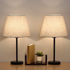 Set Di 2 Lampade Da Comodino