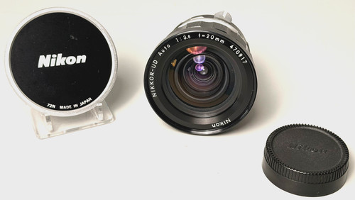 Nikon nikkor auto 20mm - nikkor-ud,