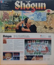 SHOGUN GIOCO IN SCATOLA MB GIOCHI COMPLETO vintage 
