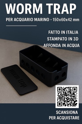 New trappola per vermi - new!!,