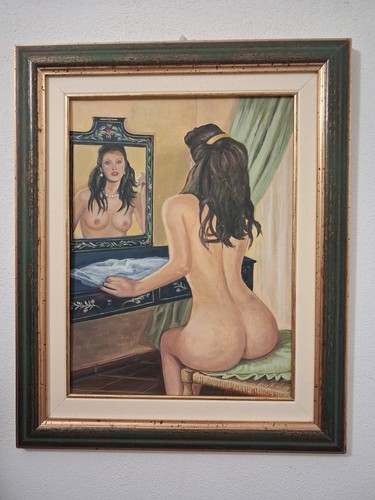 Quadro dipinto olio titolo - ad,